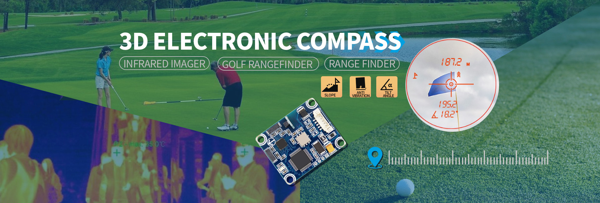 qualité Inclinomètre de capteur d'inclinaison usine