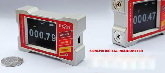 Double capteur d'inclination de haute performance d'inclinomètre d'affichage numérique de l'axe DMI420 avec l'affichage numérique