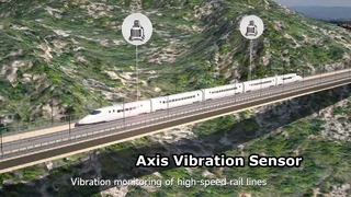 Test d'impulsion du capteur de vibrations d'axe AKG